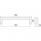 S 2108 136 PB21 Maner vopsit aluminiu